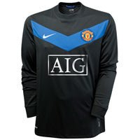 Man Utd 2009/10 Away L/S Shirt