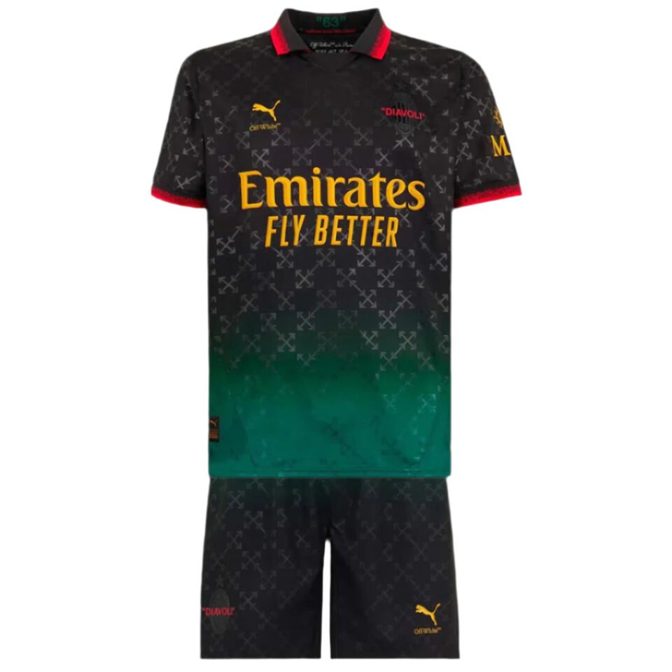 2024/25 AC Milan Fourth Kids Kit