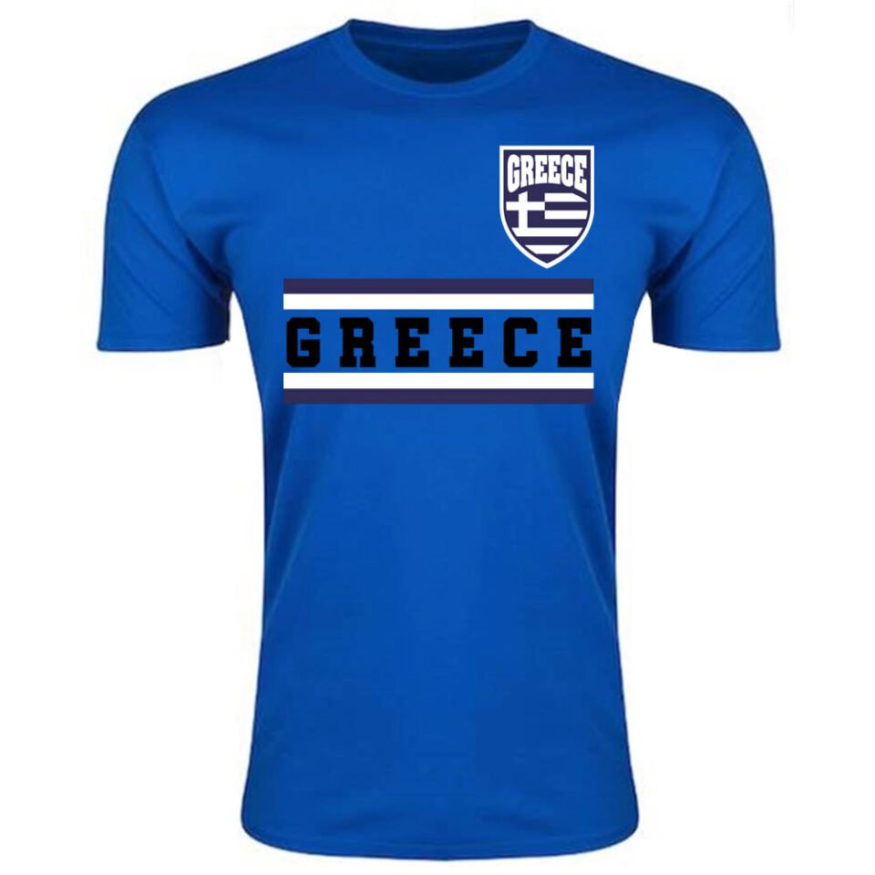 Greece Core Football Country T-Shirt