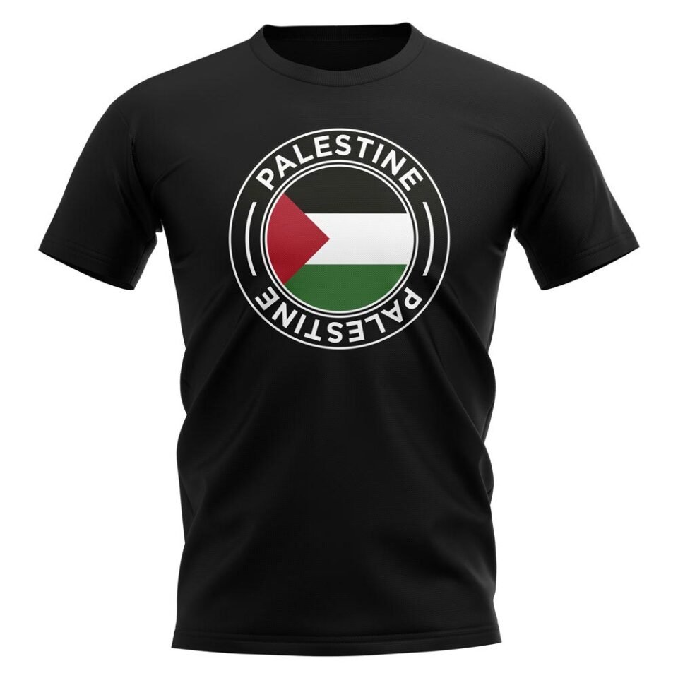 Palestine Football Badge T-Shirt