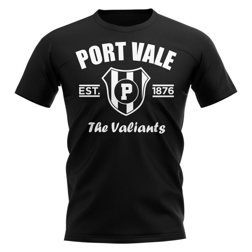 Port Vale Established Football T-Shirt