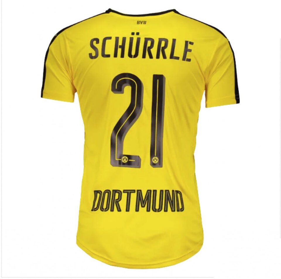 Borussia Dortmund 2016-17 Home Shirt Schurrle #21