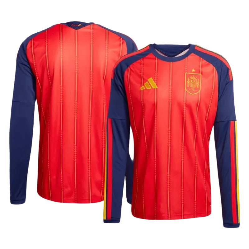 Spain 2026 Long Sleeve Home Jersey