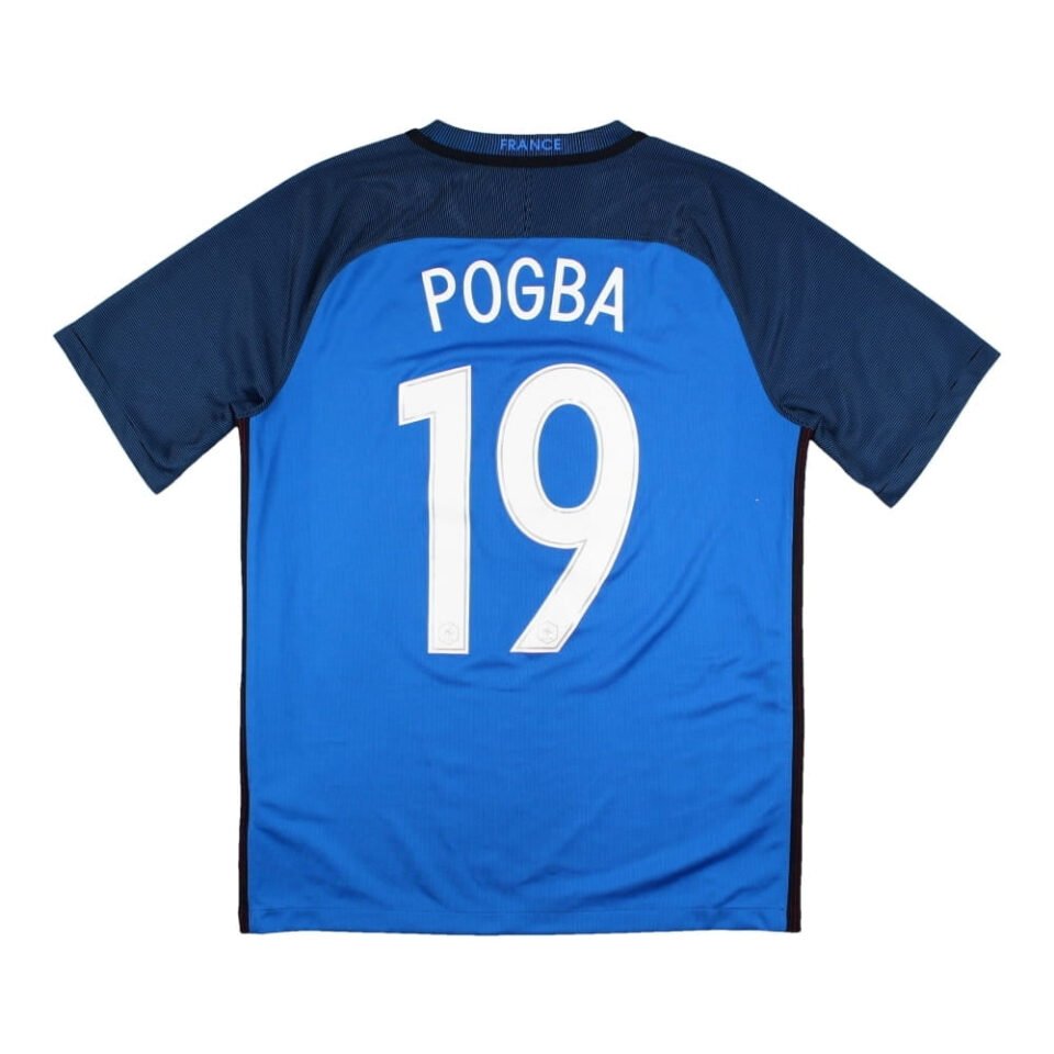 France 2016-17 Home Shirt (Pogba #19)