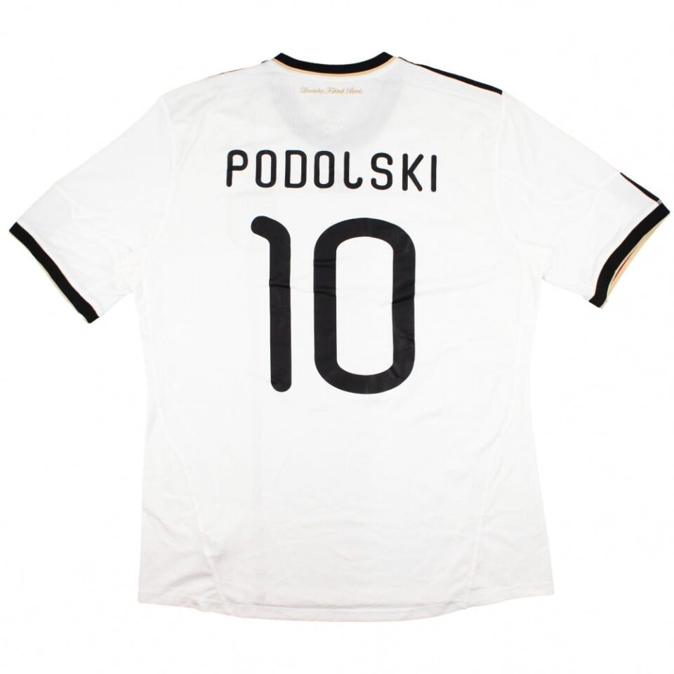 Germany 2010-11 Home Shirt (Podolski #10)