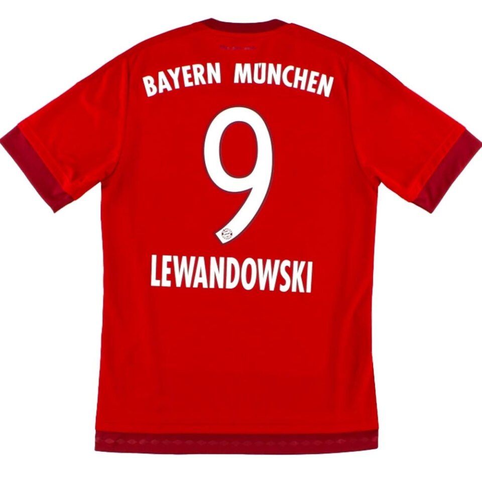 Bayern Munich 2015-16 Home Shirt (Lewandowski #9)