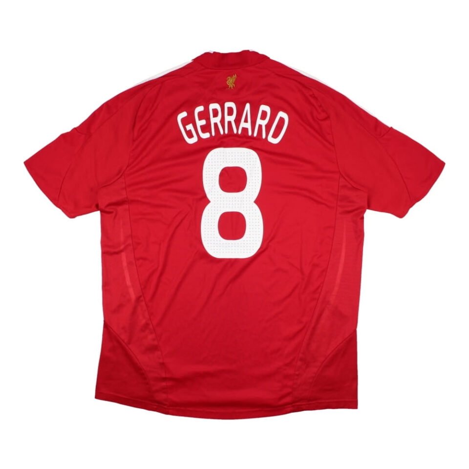 Liverpool 2008-10 Home Shirt (Gerrard #8)