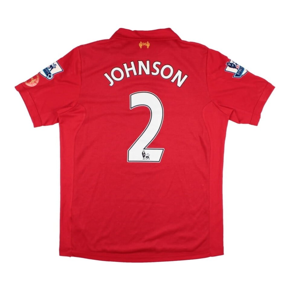 Liverpool 2012-13 Home Shirt (Johnson #2)
