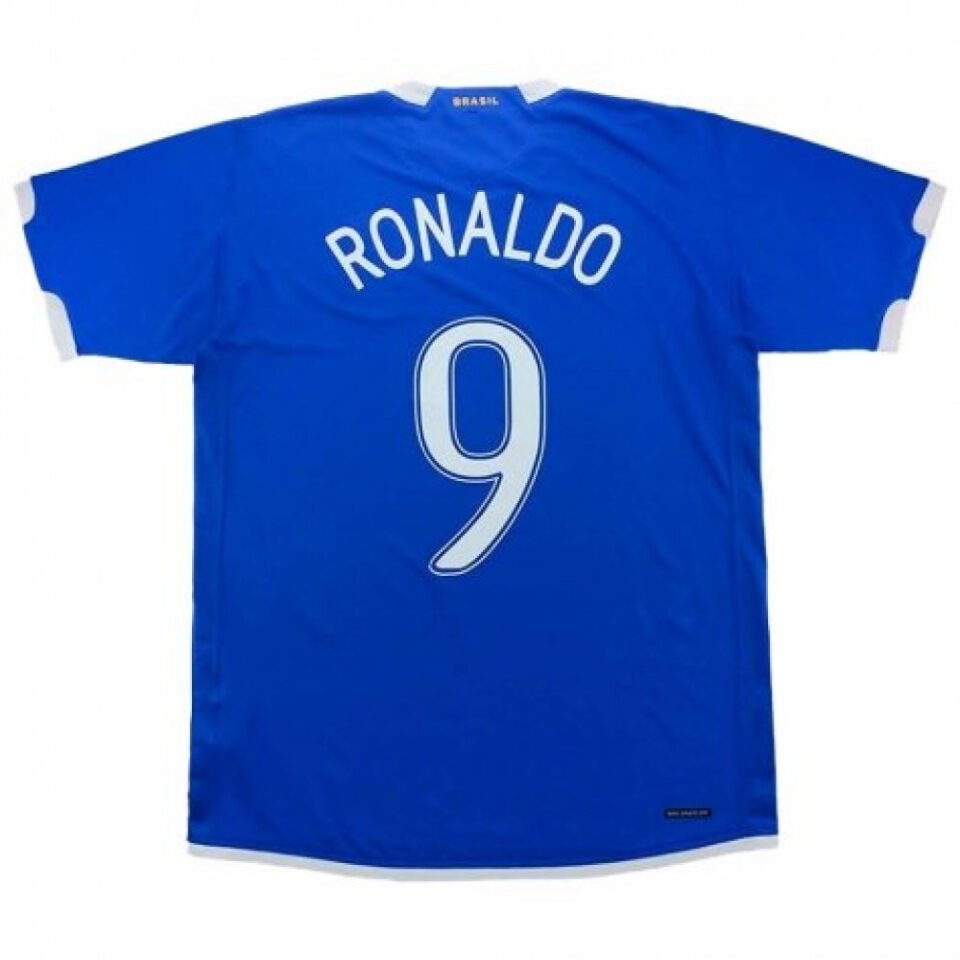 Brazil 2008-10 Away Shirt (Ronaldo #9)