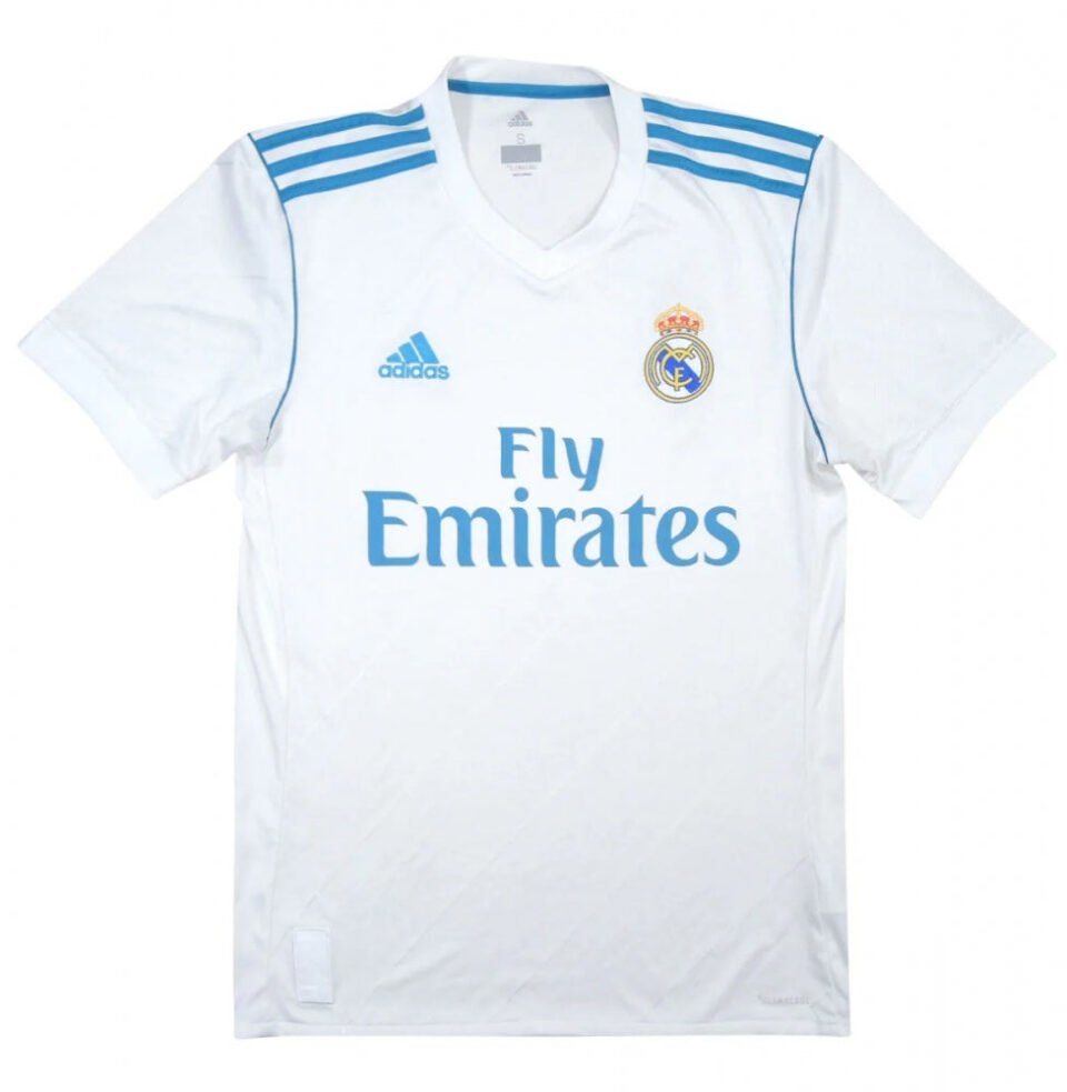 Real Madrid 2017-18 Home Shirt