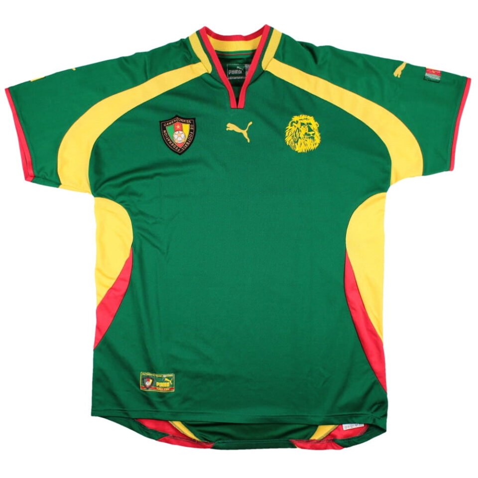 Cameroon 2000-02 Home Shirt