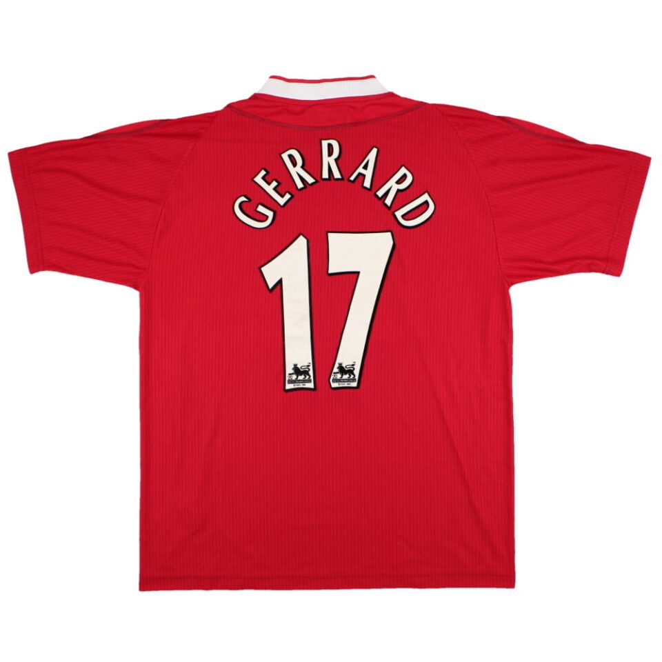 Liverpool 2002-04 Home Shirt (Gerrard #17)