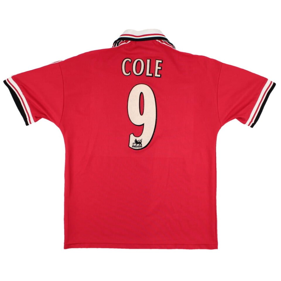 Manchester United 1998-2000 Home Shirt (Cole #9)