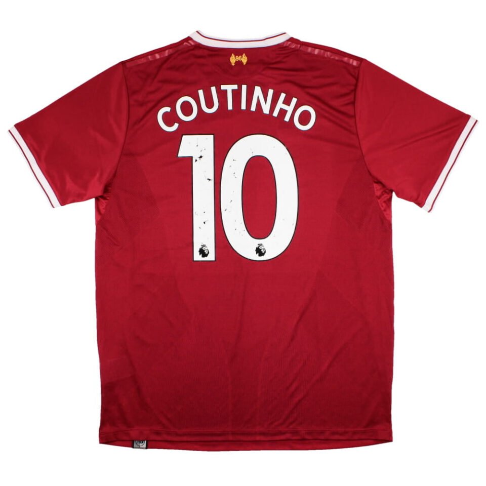 Liverpool 2017-2018 Home Shirt Coutinho #10