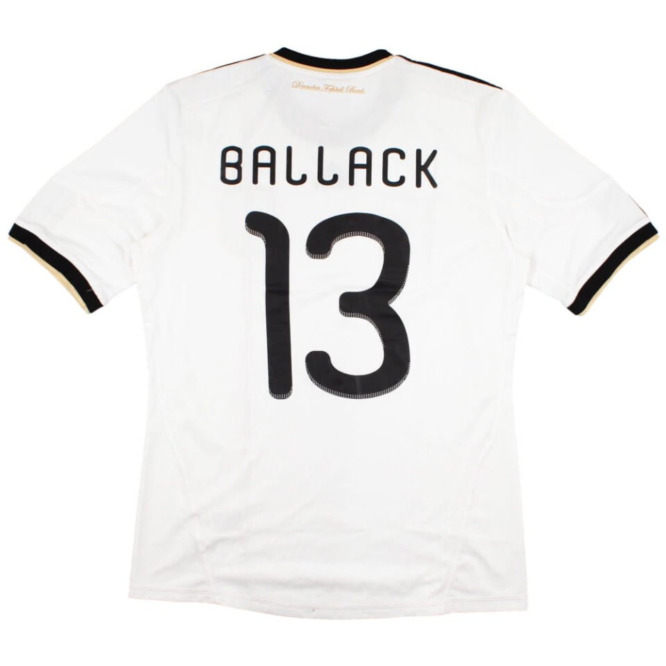 Germany 2010-11 Home Shirt Ballack #13