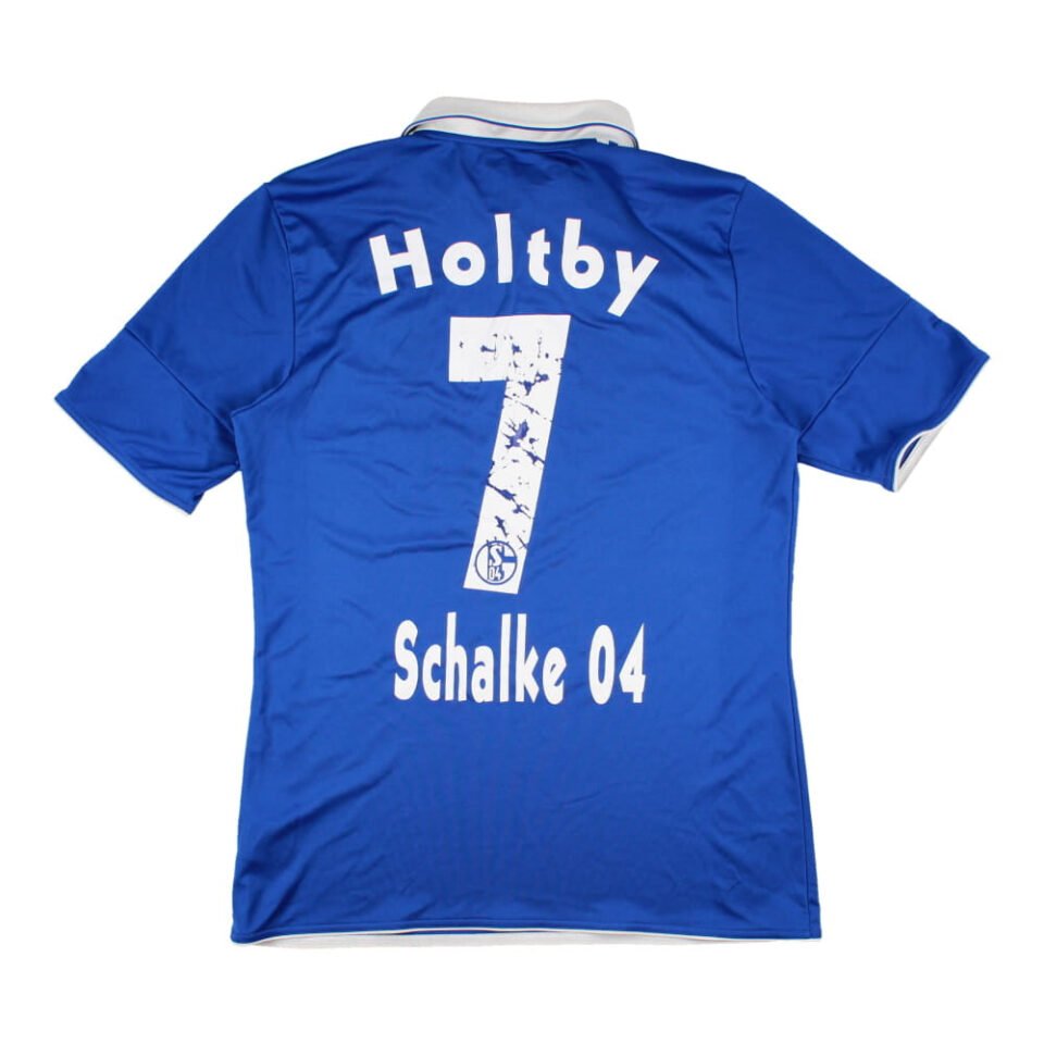 Schalke 2010-12 Home Shirt Holtby #7