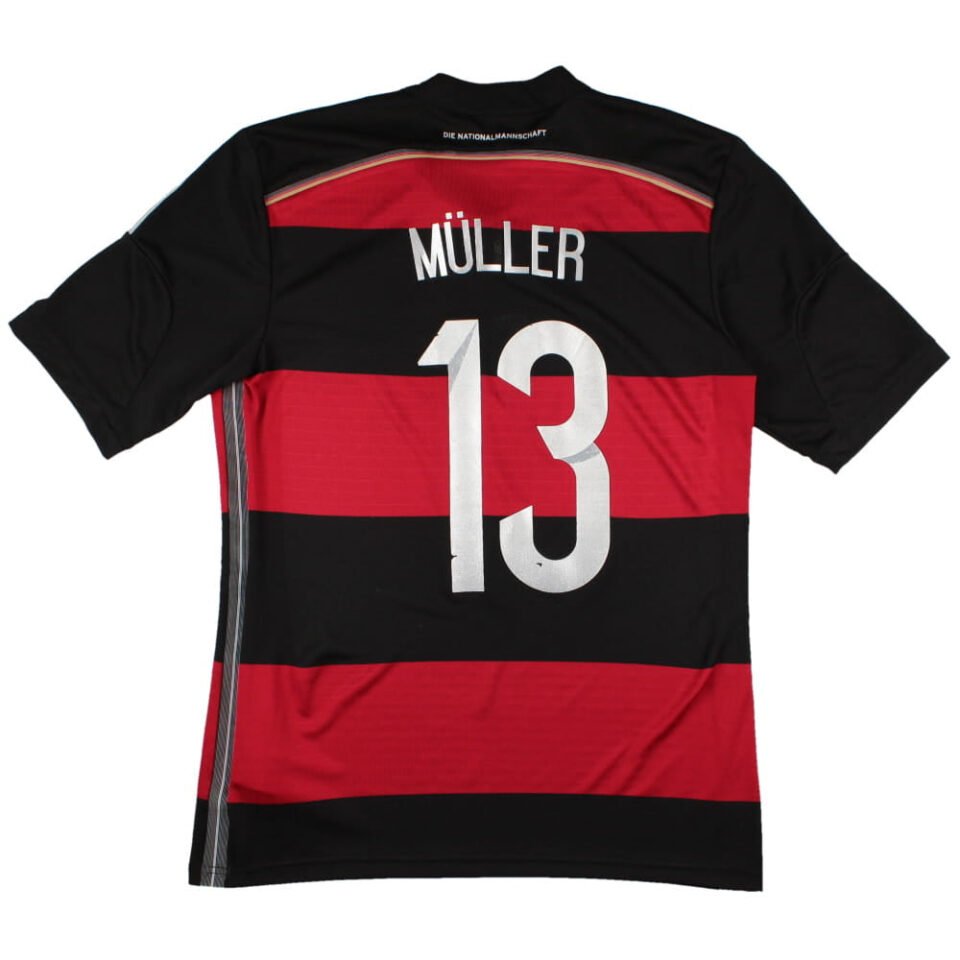 Germany 2014-15 Away Shirt Muller #13