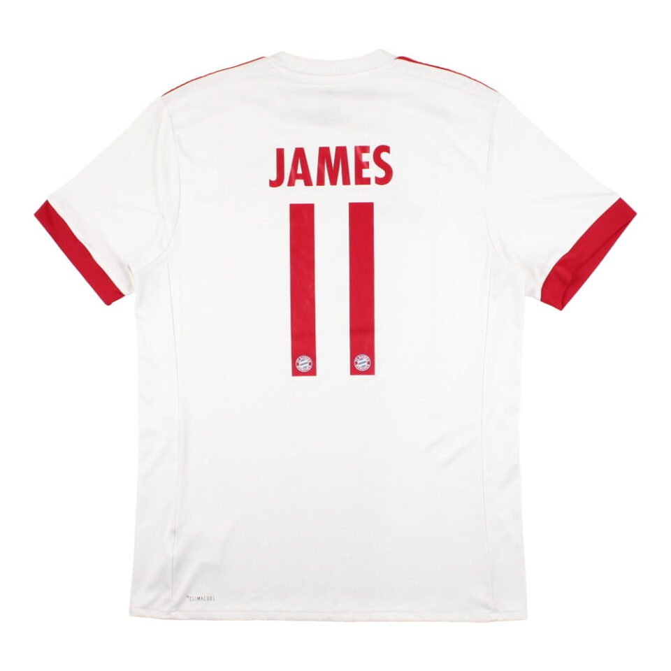 Bayern Munich 2017-18 Third Shirt James #11