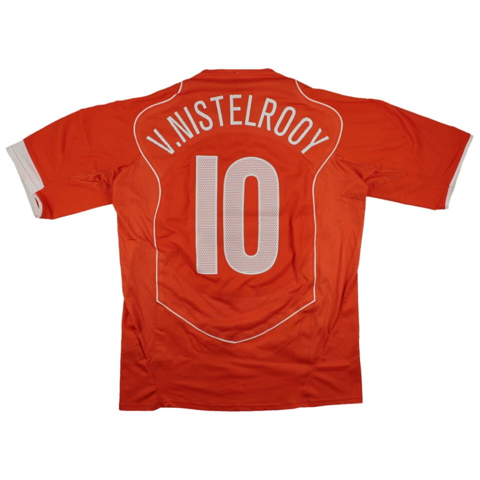 Holland 2004-06 Home Shirt V. Nistelrooy #10