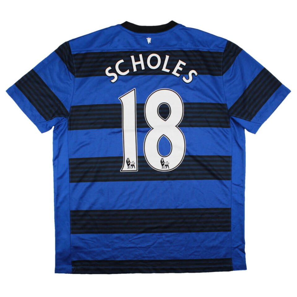Manchester United 2011-12 Away Shirt Scholes #18