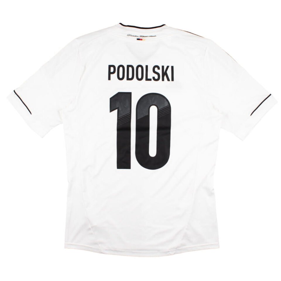 Germany 2012-13 Home Shirt Podolski #10