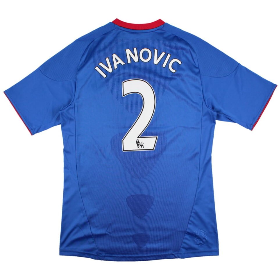 Chelsea 2010-11 Home Shirt Ivanovic #2