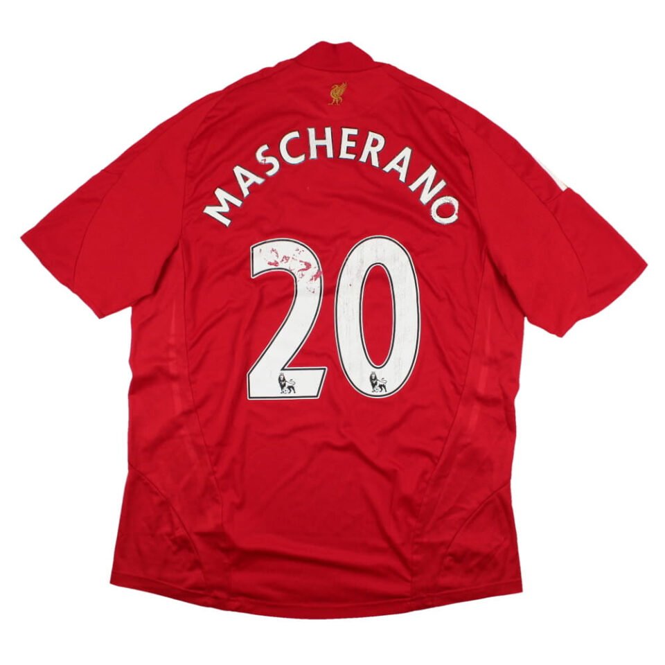 Liverpool 2008-10 Home Shirt Mascherano #20