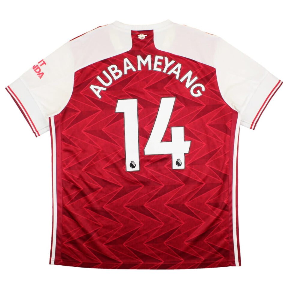 Arsenal 2020-21 Home Shirt Aubameyang #14