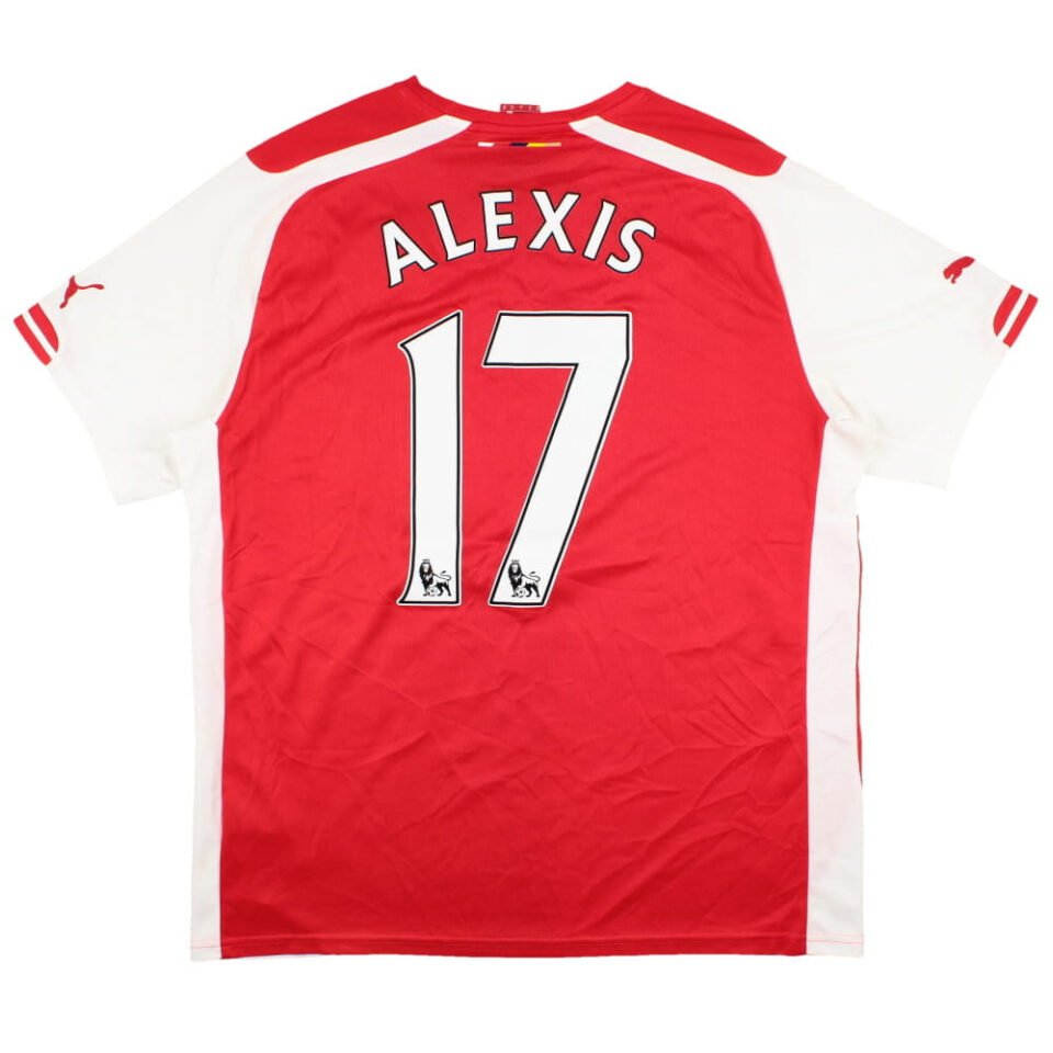 Arsenal 2014-15 Home Shirt Alexis #17