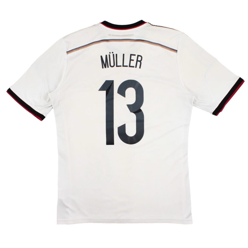Germany 2014-15 Home Shirt Muller #13
