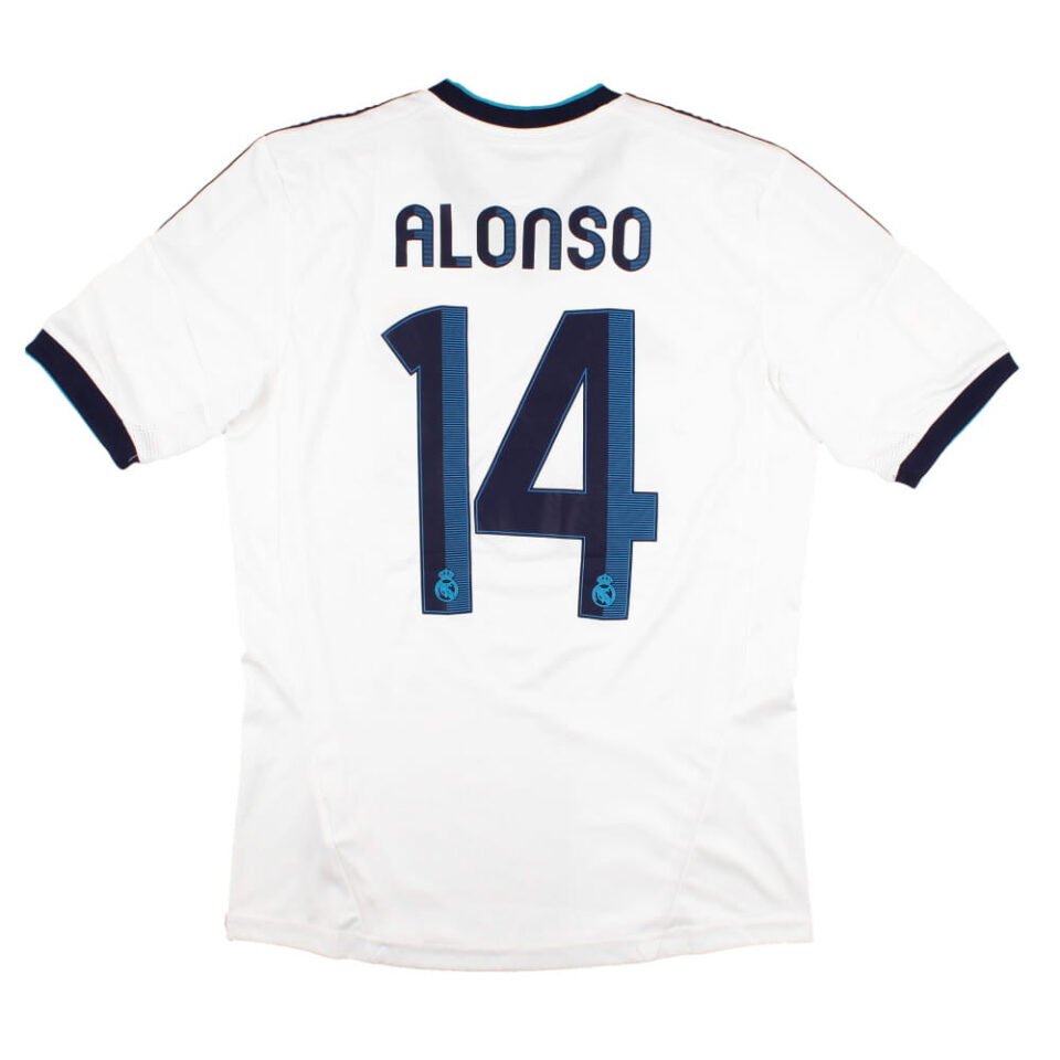 Real Madrid 2012-13 Home Shirt Xabi Alonso #14