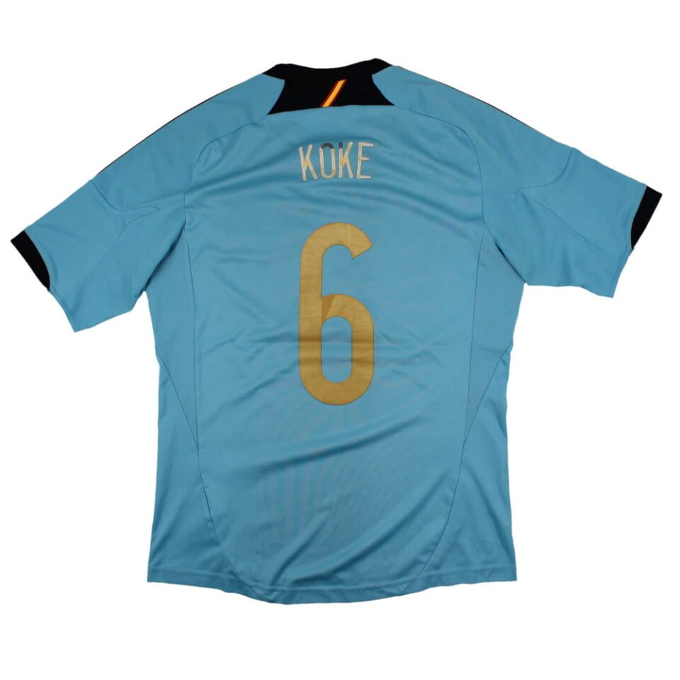 Spain 2012-13 Away Shirt Koke #6