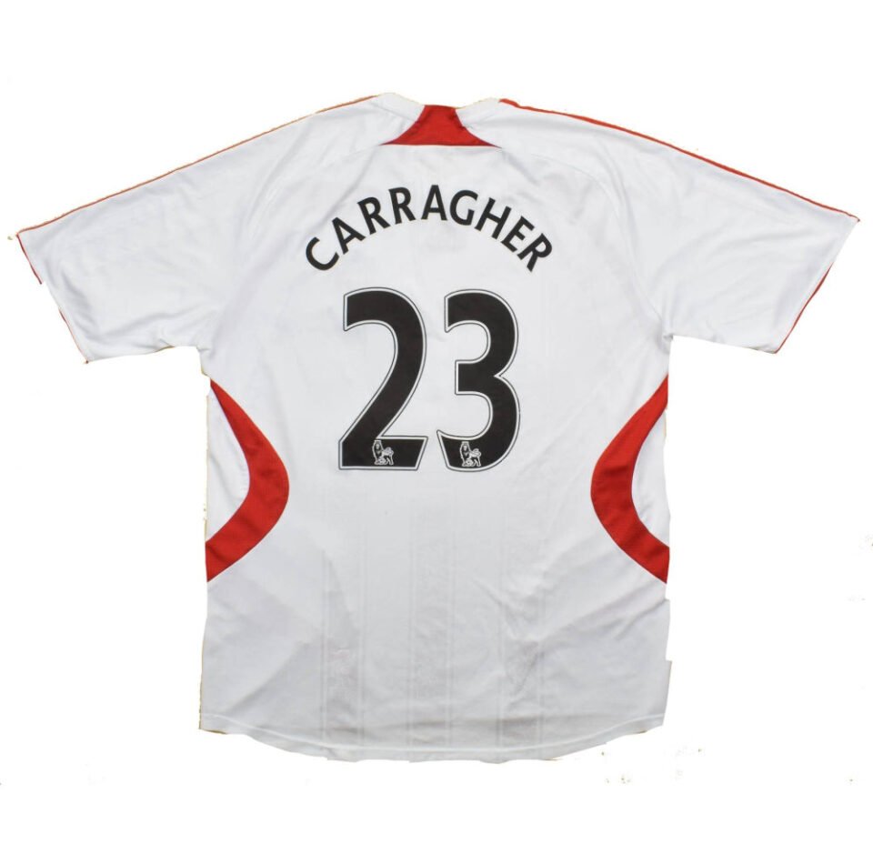 Liverpool 2007-08 Away Shirt (Carragher #23)