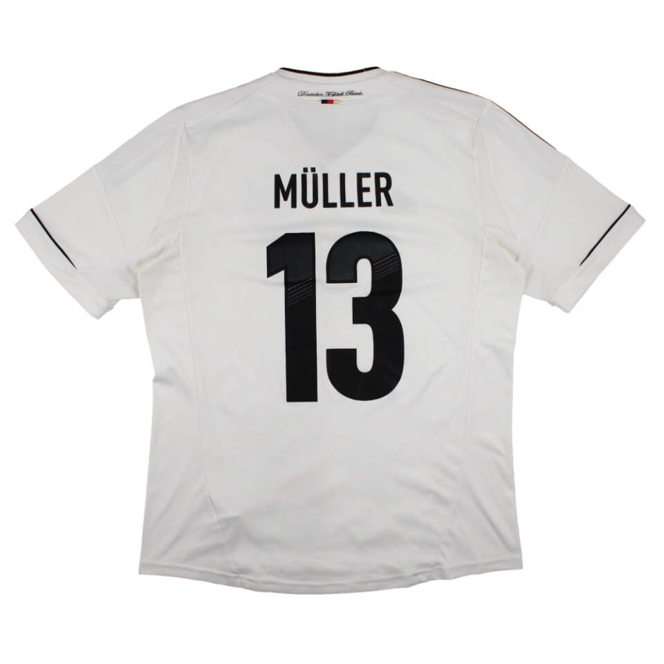 Germany 2012-13 Home Shirt Muller #13