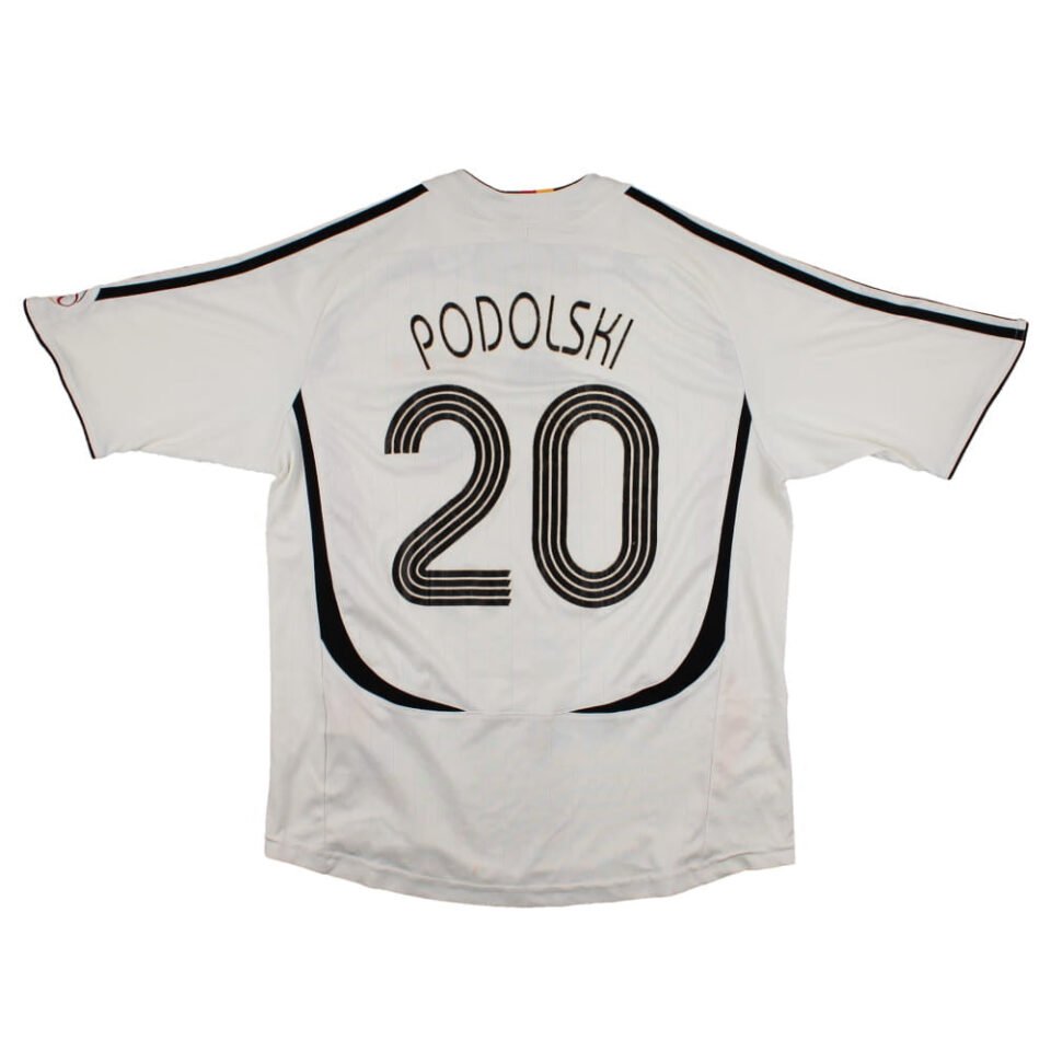 Germany 2006-08 Home Shirt Podolski #20