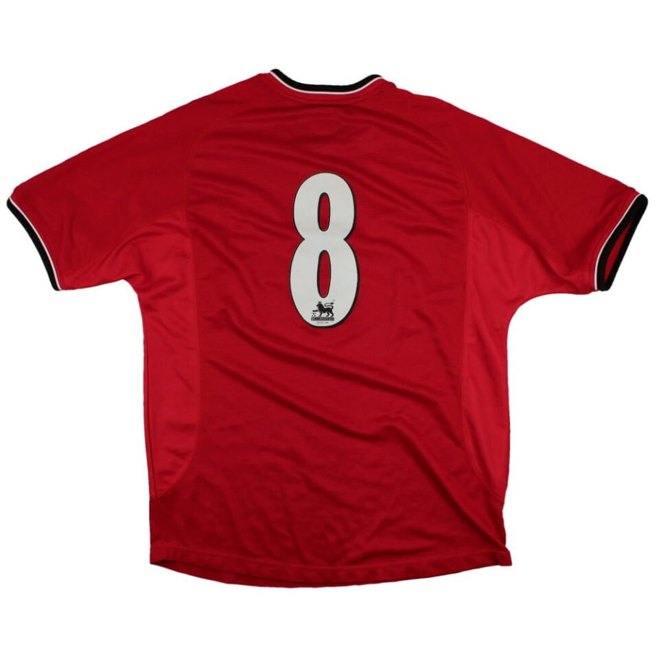 Manchester United 2000-02 Home Shirt #8