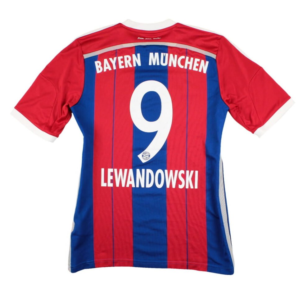 Bayern Munich 2014-15 Home Shirt Lewandowski #9