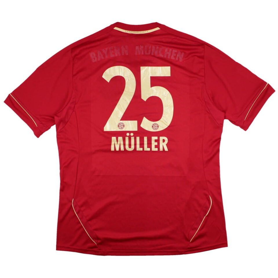 Bayern Munich 2011-13 Home Shirt Muller #25