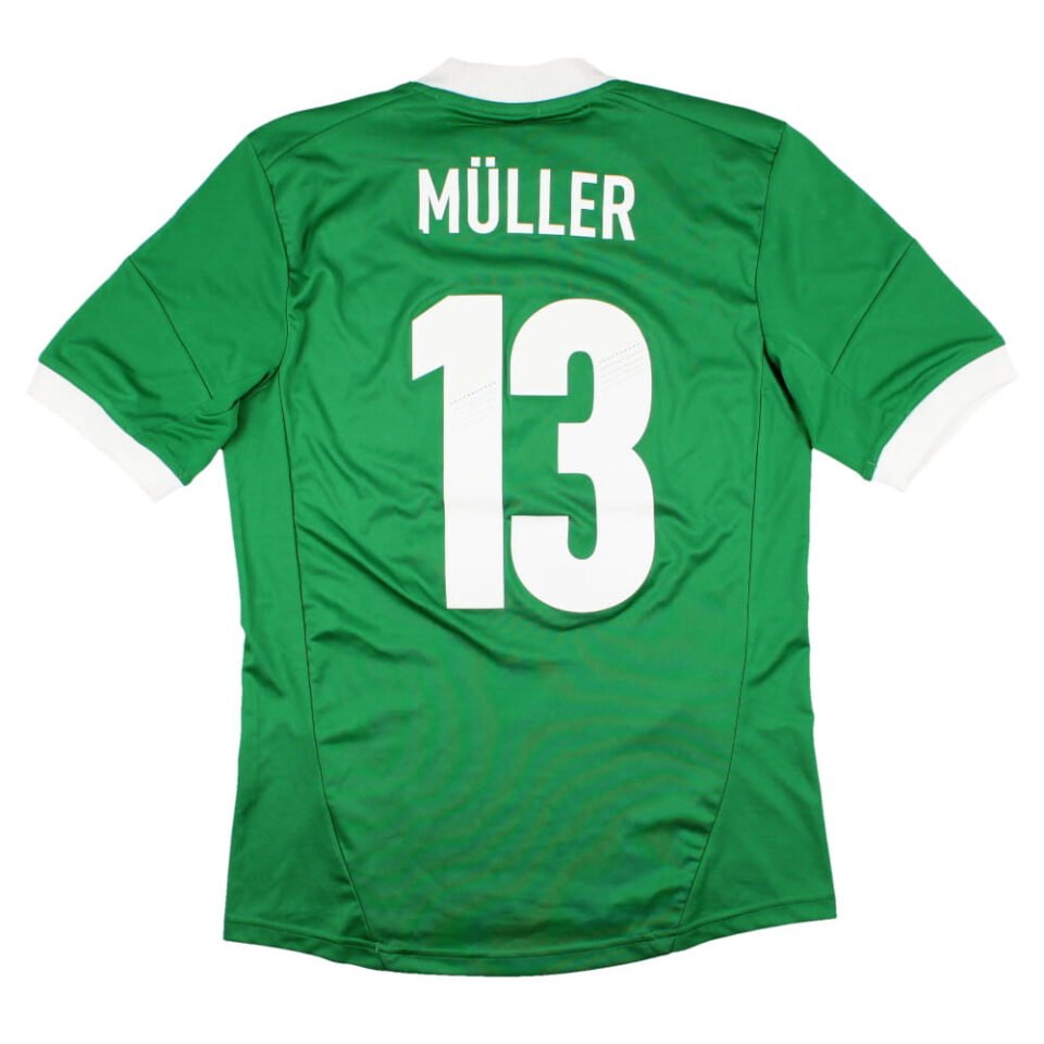 Germany 2012-13 Away Shirt Muller #13