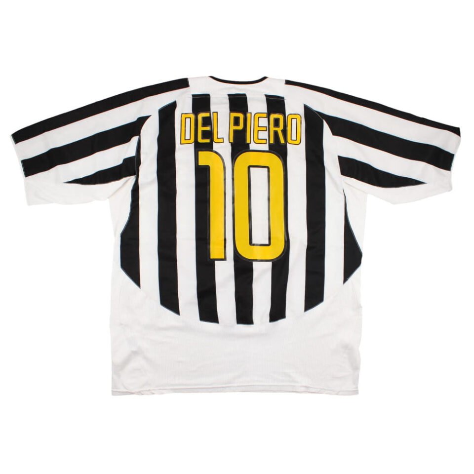 Juventus 2003-04 Home Shirt Del Piero #10