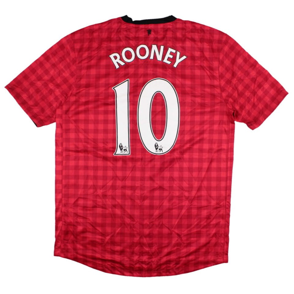 Manchester United 2012-13 Home Shirt Rooney #10