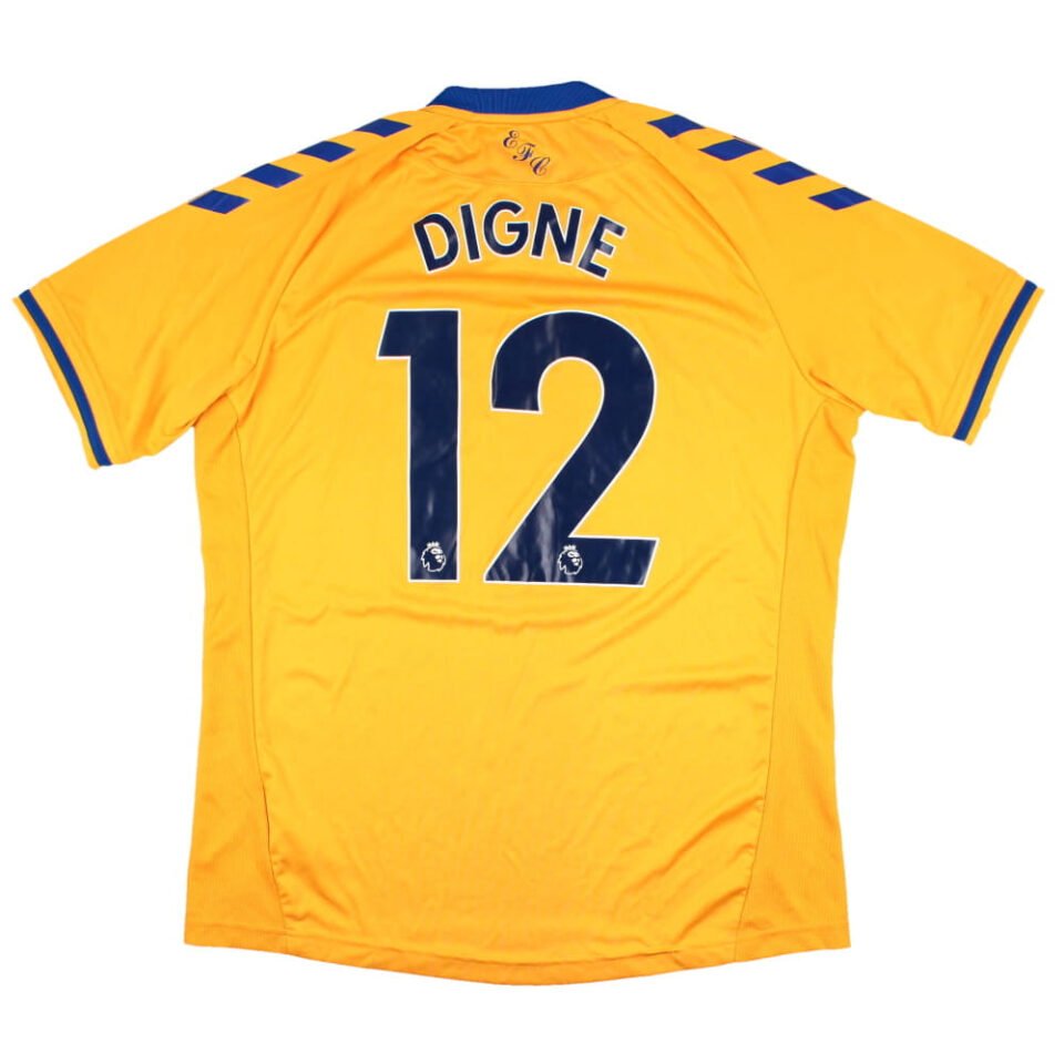Everton 2020-21 Away Shirt Digne #12