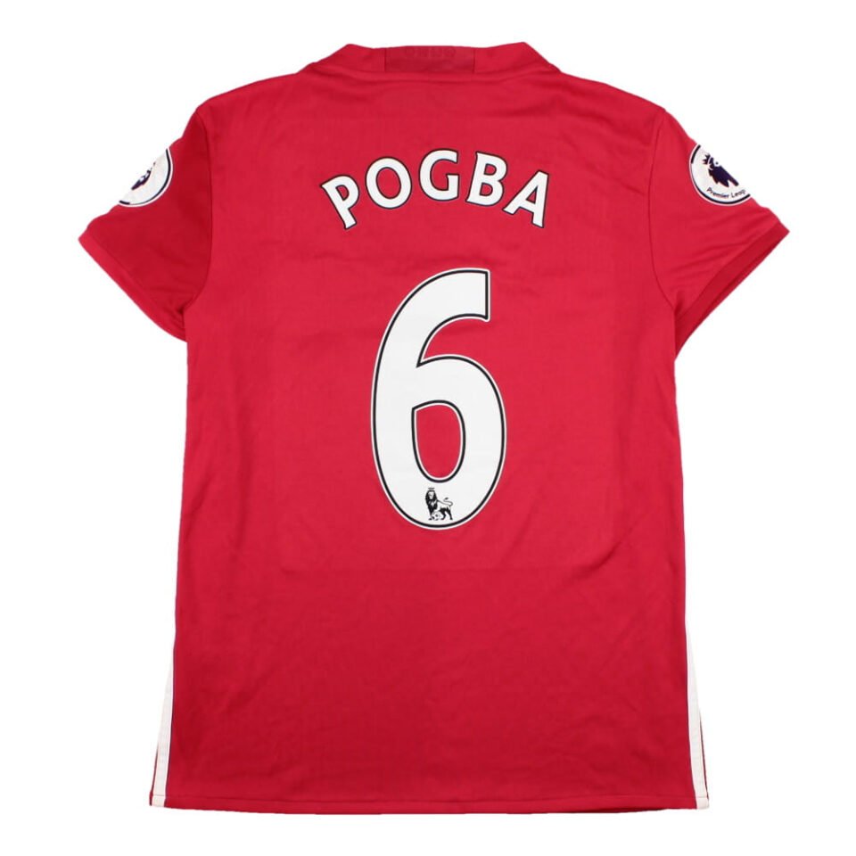 Manchester United 2016-17 Home Shirt Pogba #6