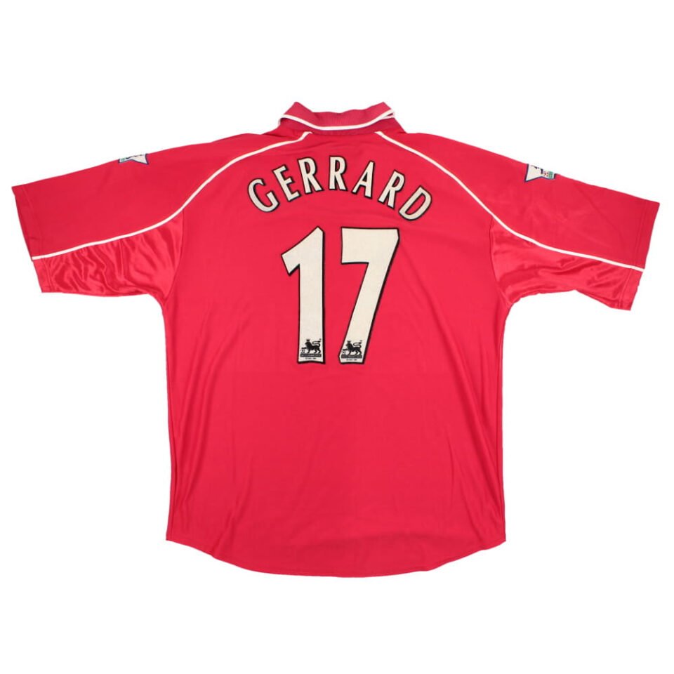 Liverpool 2000-02 Home Shirt (Gerrard #17)