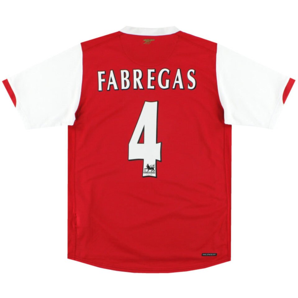 Arsenal 2006-08 Home Shirt (Fabregas #4)