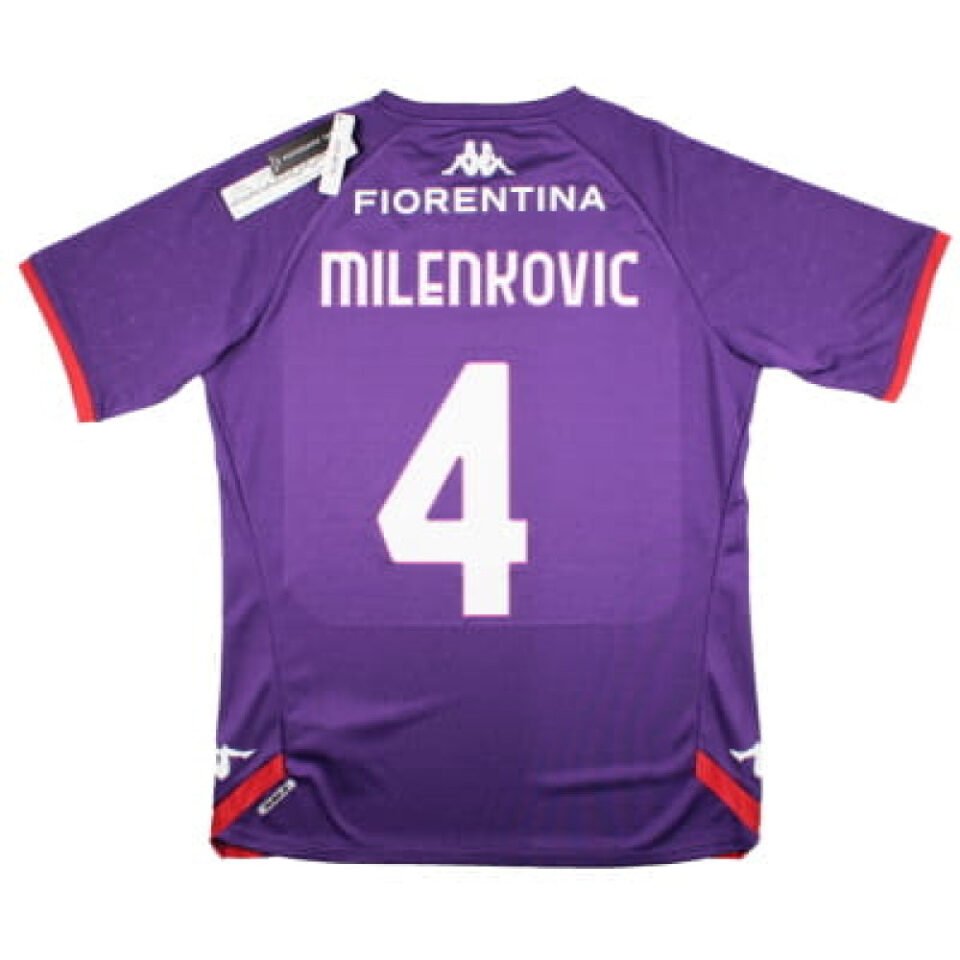 Fiorentina 2022-23 Kappa Training Shirt (Milenkovic #4)