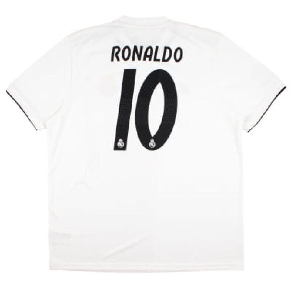 Real Madrid 2018-19 Home Shirt Ronaldo #10