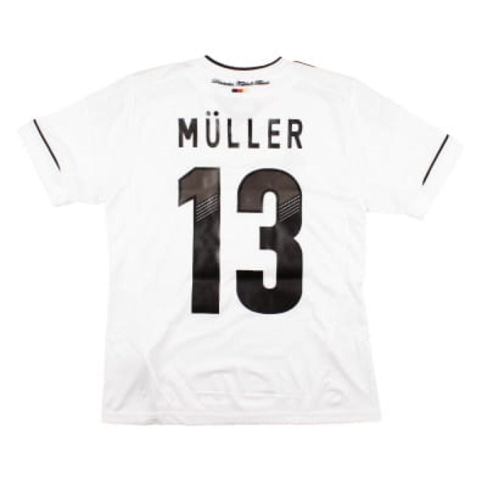 Germany 2012-13 Home Shirt Muller #13