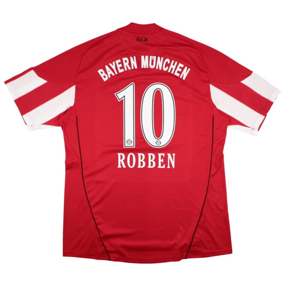 Bayern Munich 2010-11 Home Shirt Robben #10