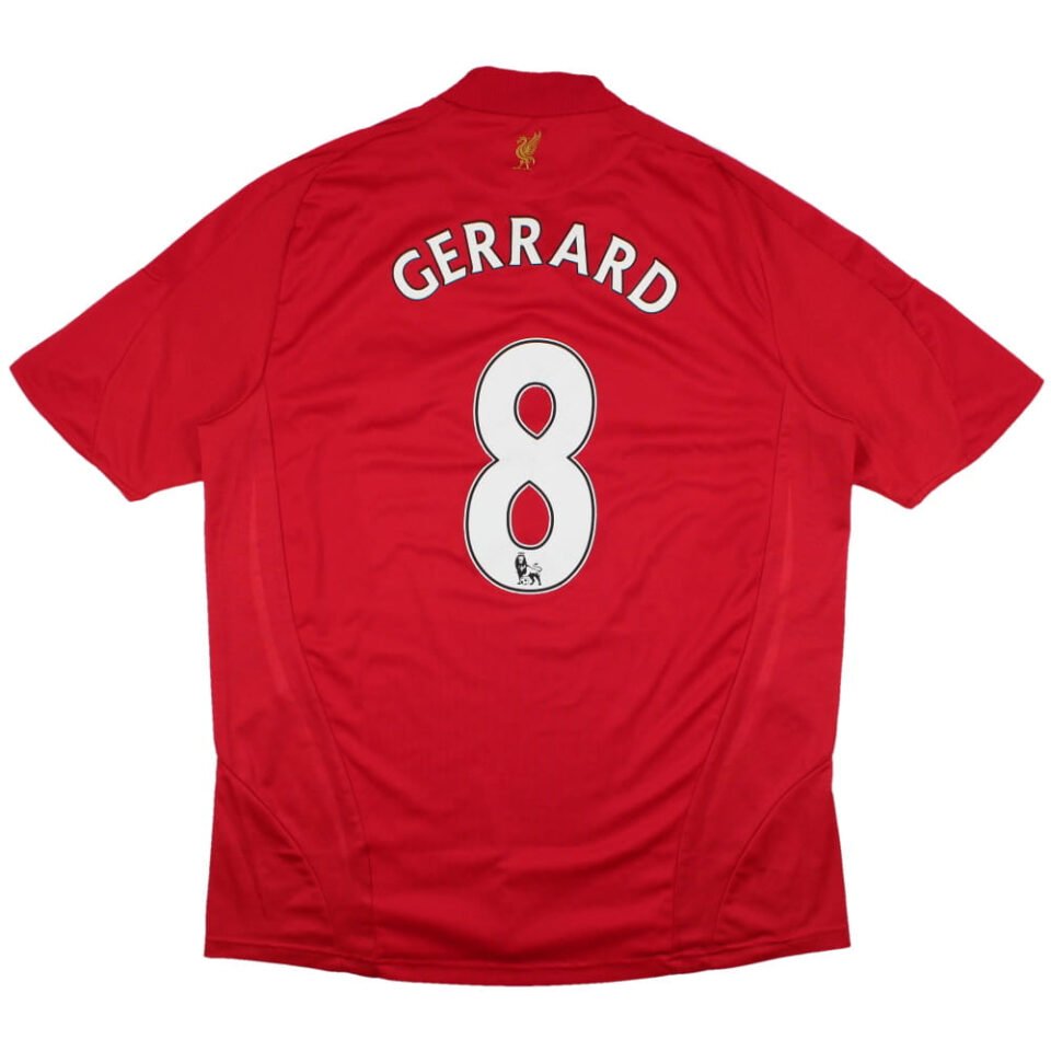 Liverpool 2008-10 Home Shirt (Gerrard #8)